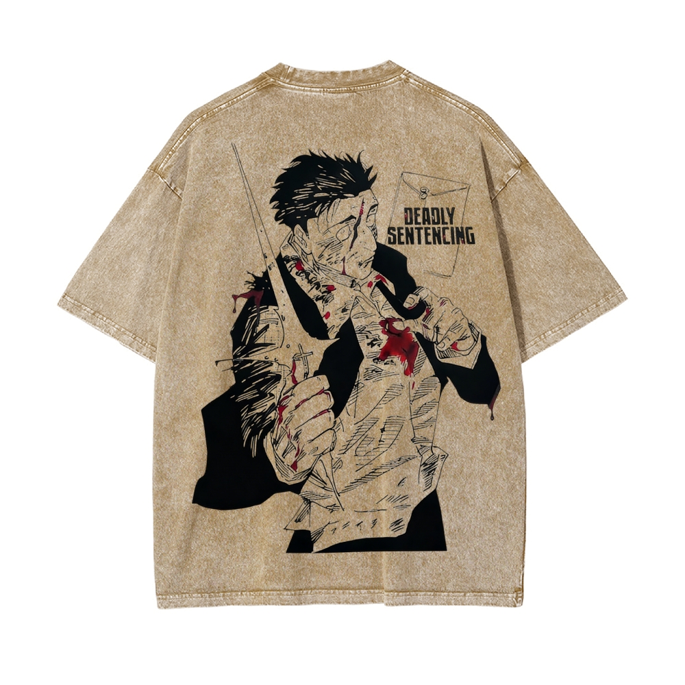 Vintage Oversized T-Shirt Jujutsu Kaisen