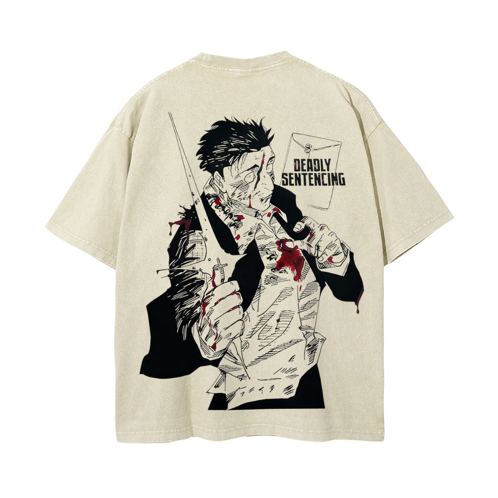Vintage Oversized T-Shirt Jujutsu Kaisen