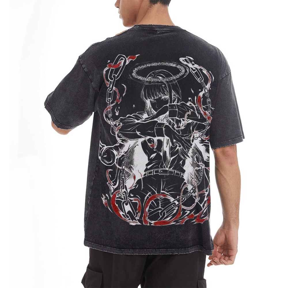 Vintage Oversized T-Shirt Chainsaw Man