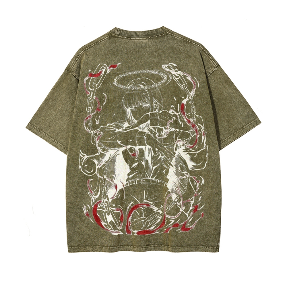 Vintage Oversized T-Shirt Chainsaw Man