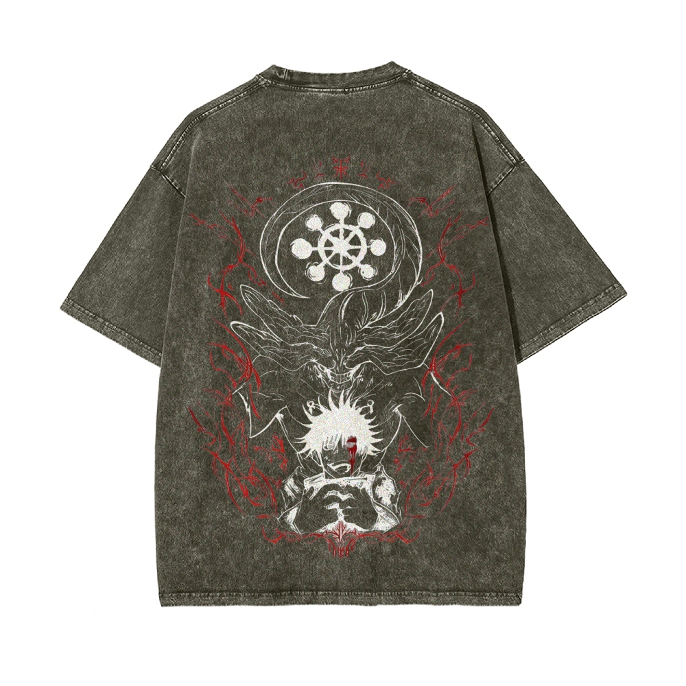 Vintage Oversized T-Shirt Jujutsu Kaisen