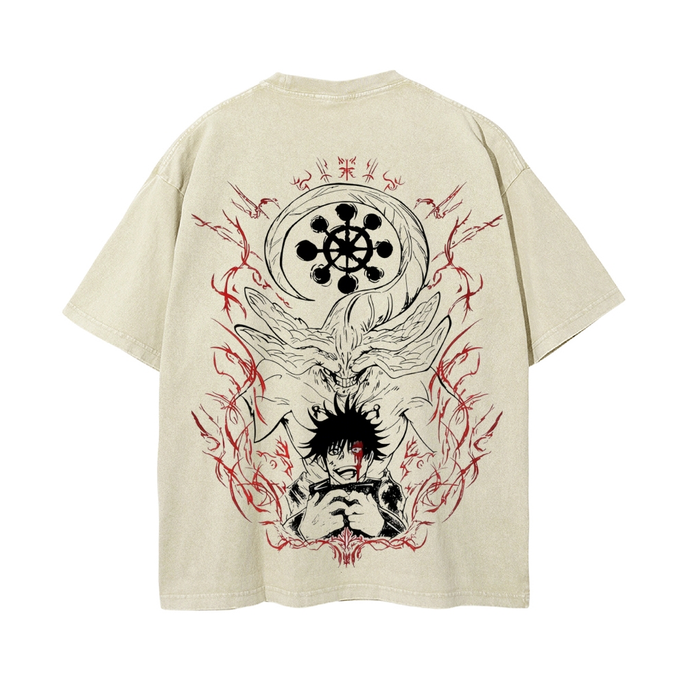 Vintage Oversized T-Shirt Jujutsu Kaisen