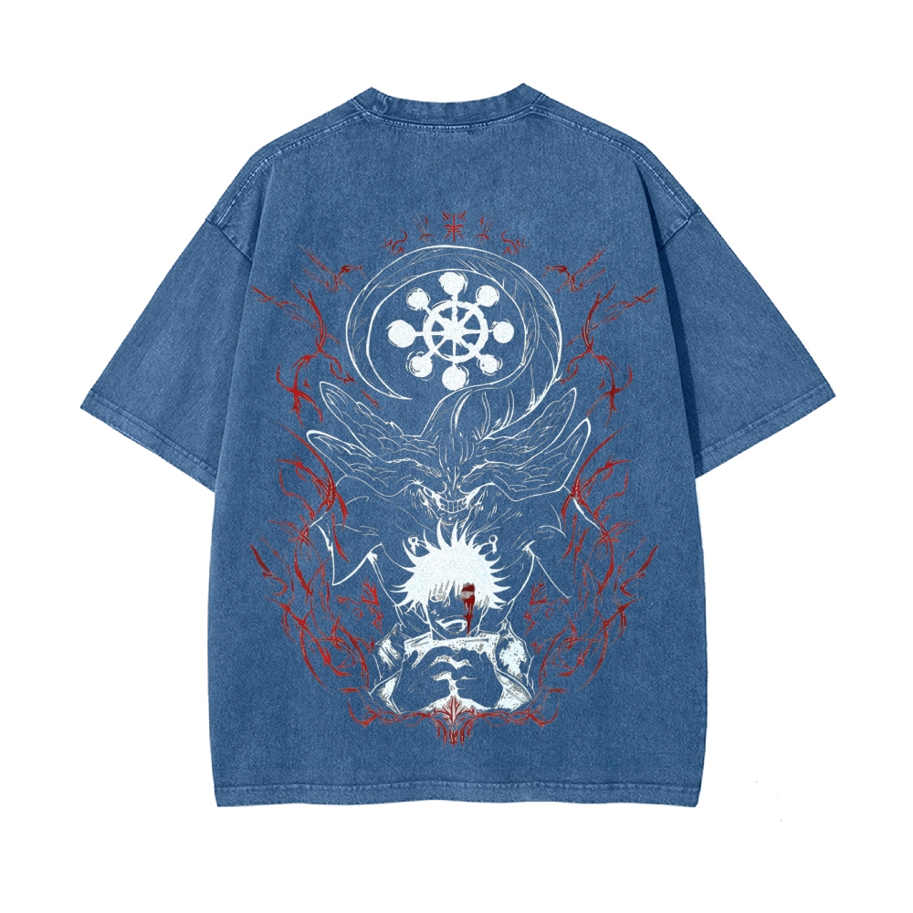 Vintage Oversized T-Shirt Jujutsu Kaisen
