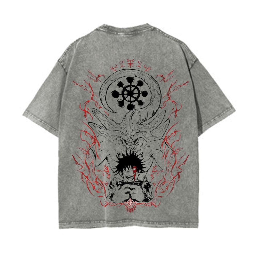 Vintage Oversized T-Shirt Jujutsu Kaisen