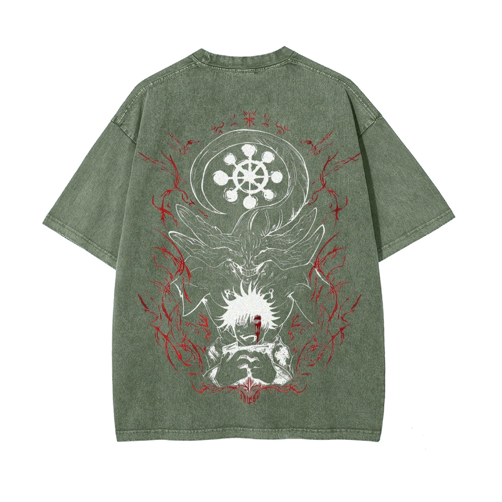 Vintage Oversized T-Shirt Jujutsu Kaisen