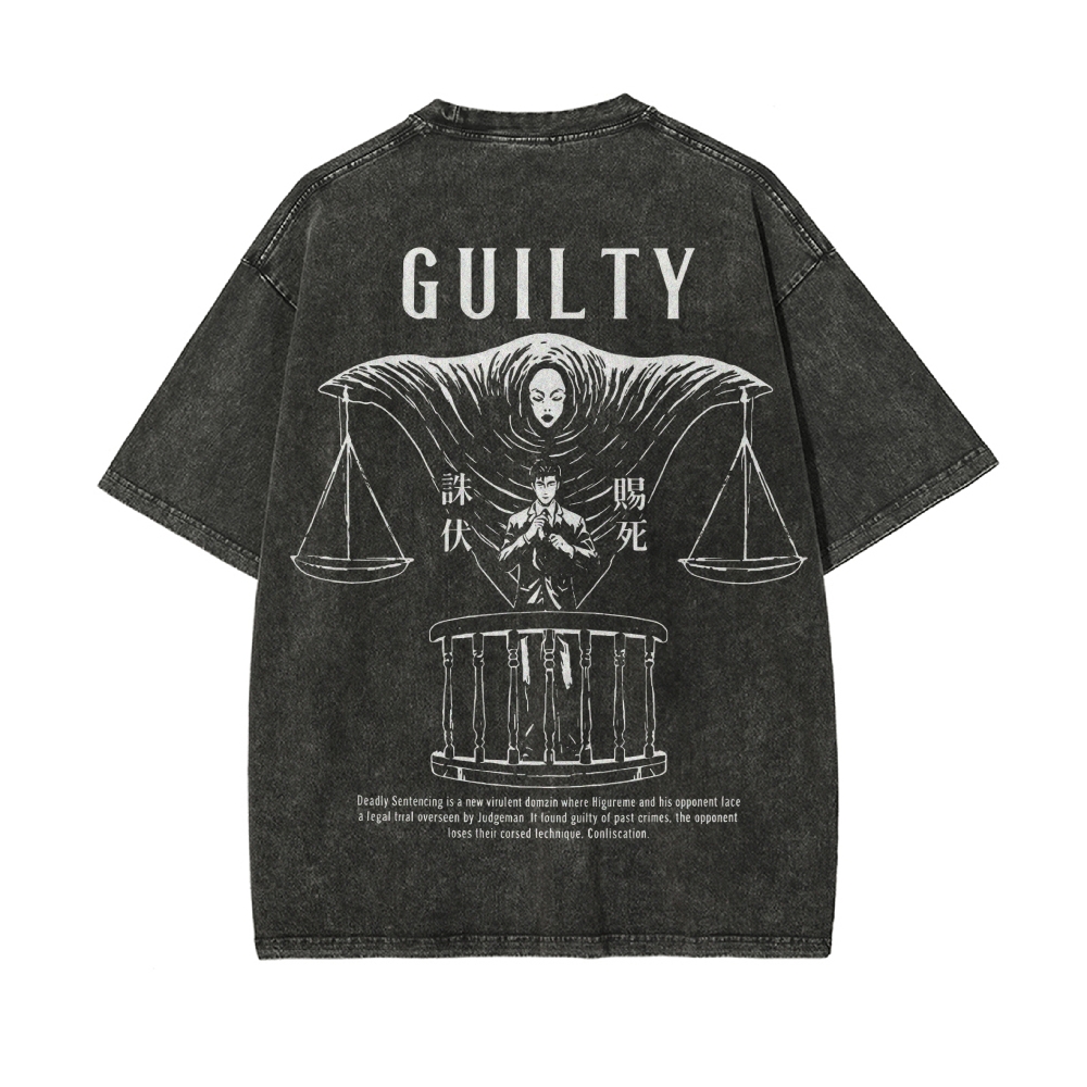Vintage Oversized T-Shirt Jujutsu Kaisen