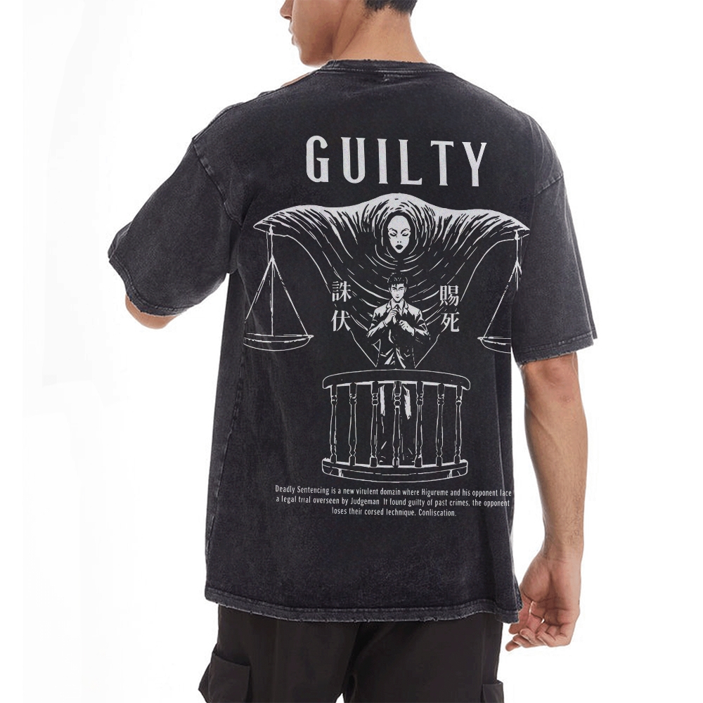 Vintage Oversized T-Shirt Jujutsu Kaisen