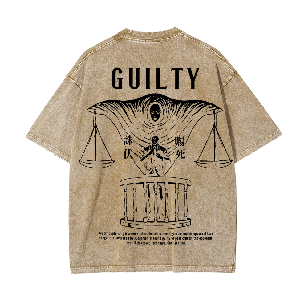 Vintage Oversized T-Shirt Jujutsu Kaisen