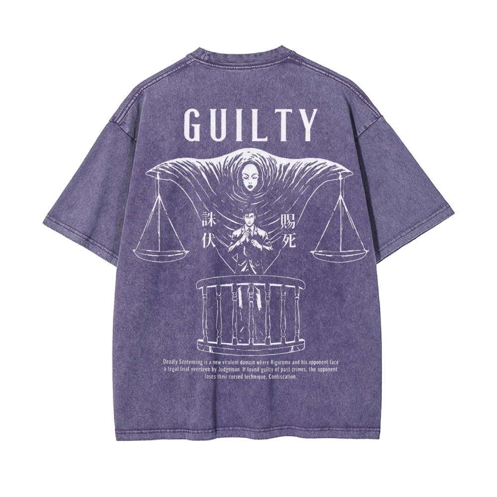 Vintage Oversized T-Shirt Jujutsu Kaisen