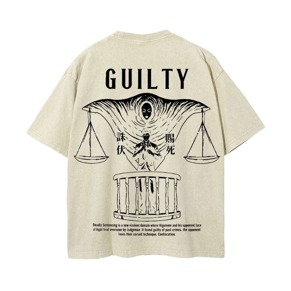 Vintage Oversized T-Shirt Jujutsu Kaisen