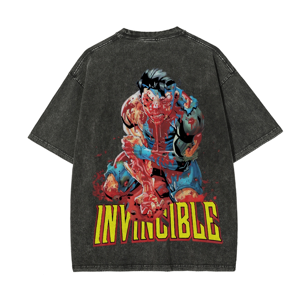 Vintage Oversized T-Shirt Invincible