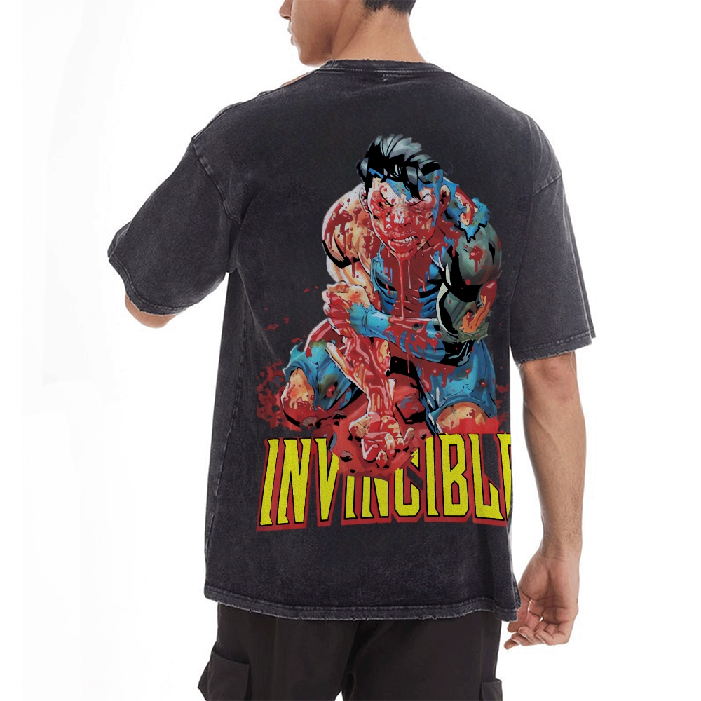 Vintage Oversized T-Shirt Invincible