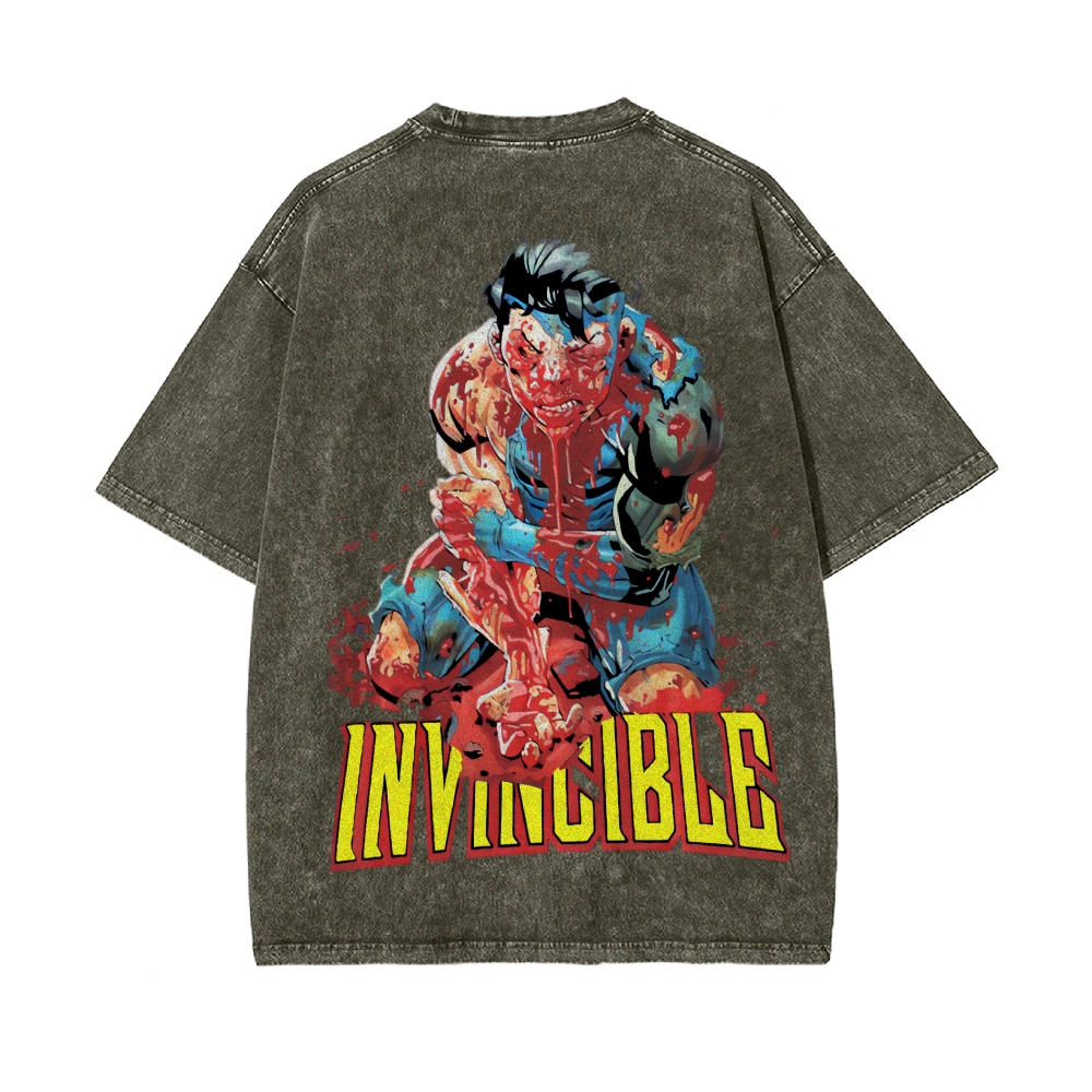 Vintage Oversized T-Shirt Invincible