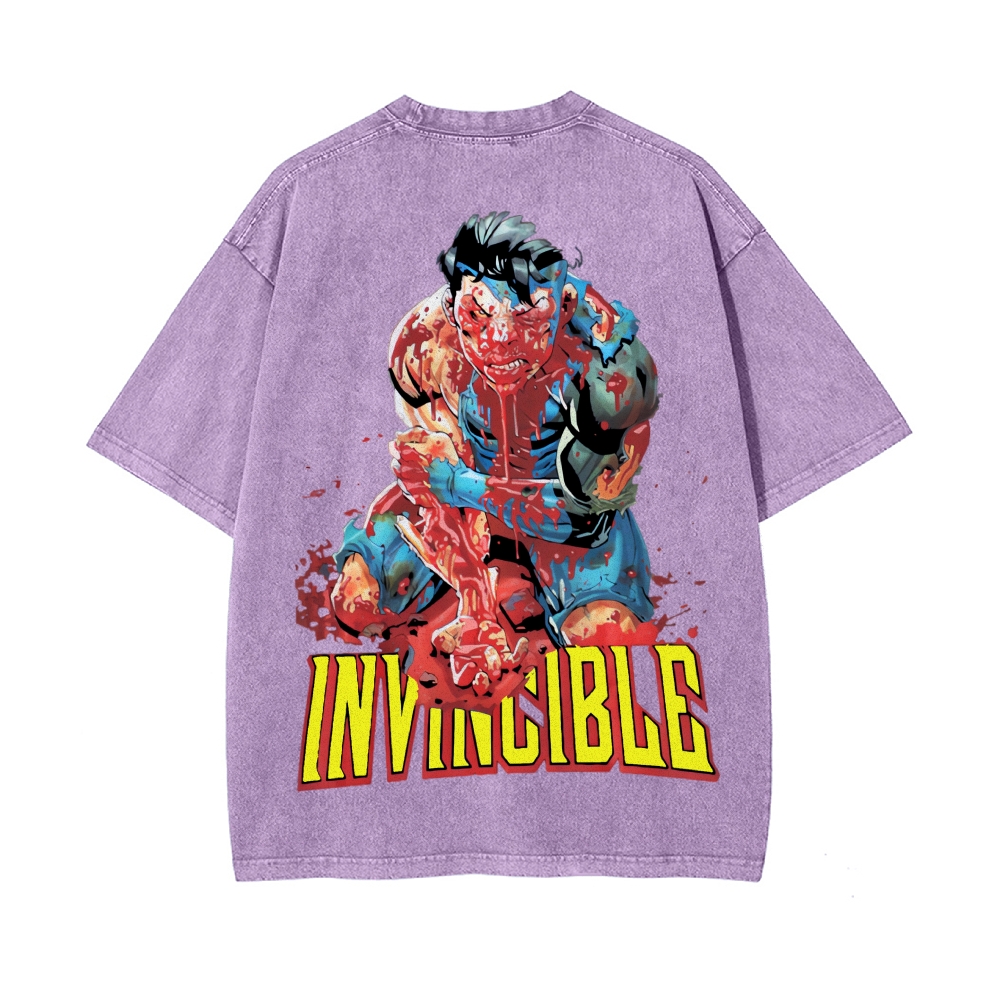 Vintage Oversized T-Shirt Invincible