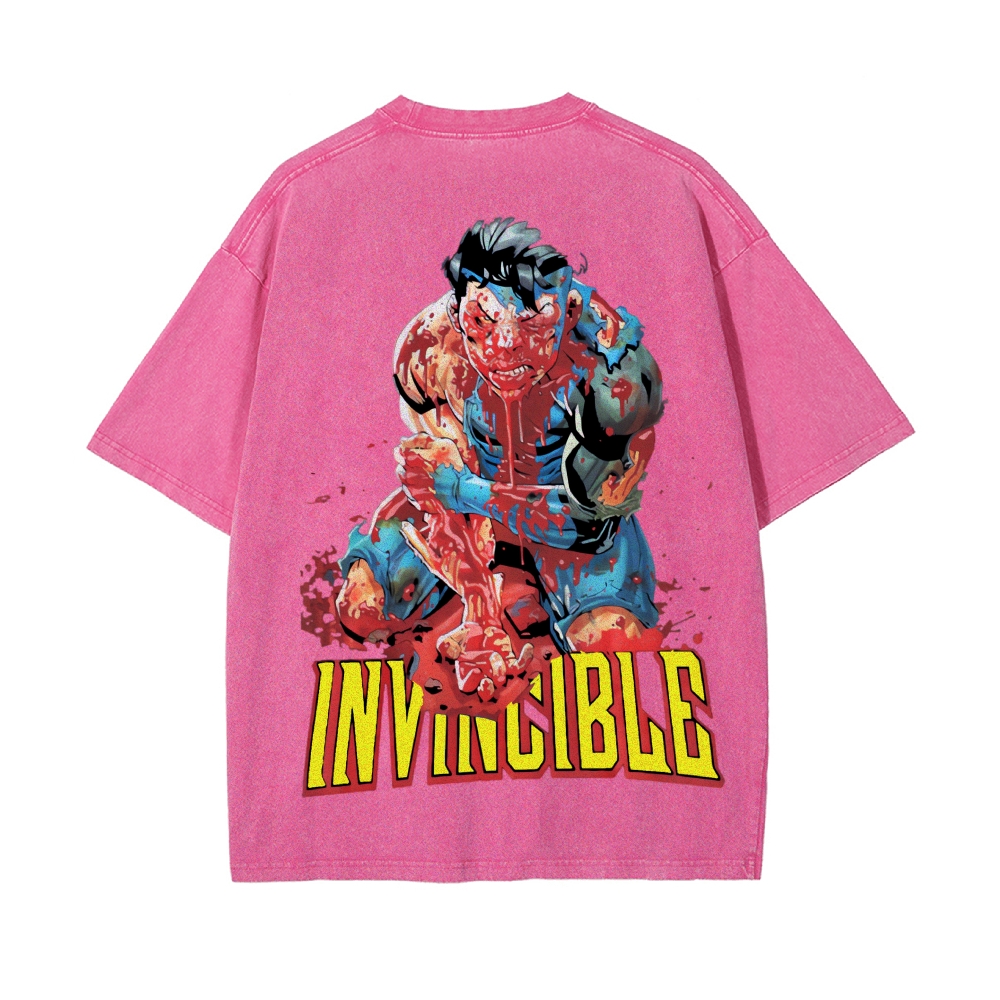 Vintage Oversized T-Shirt Invincible