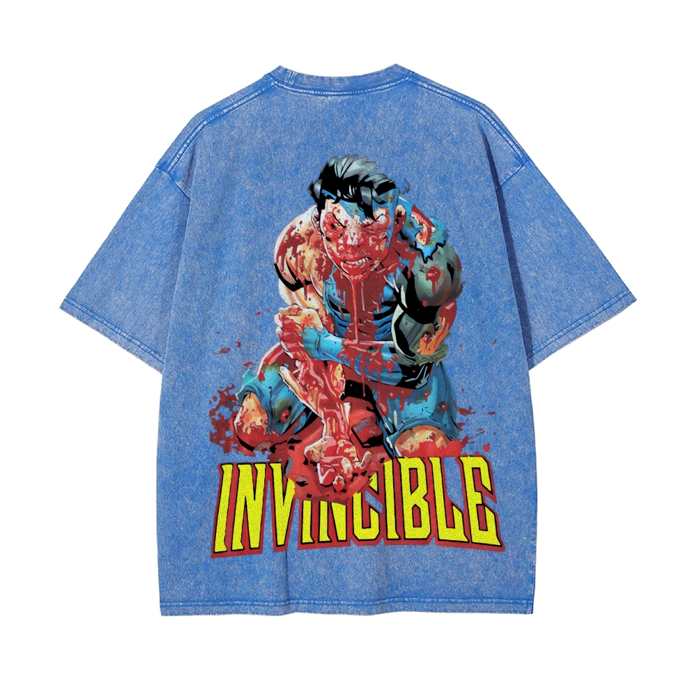 Vintage Oversized T-Shirt Invincible