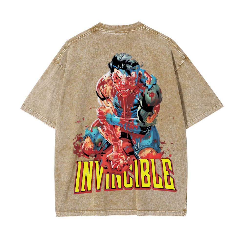 Vintage Oversized T-Shirt Invincible