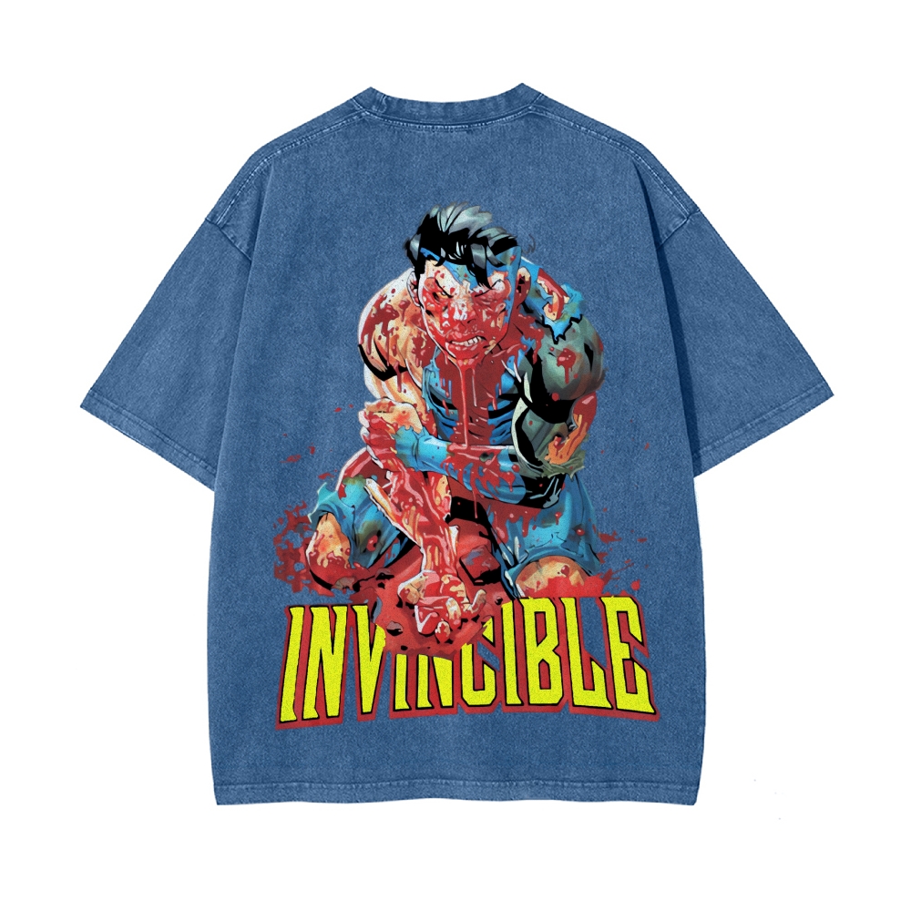 Vintage Oversized T-Shirt Invincible