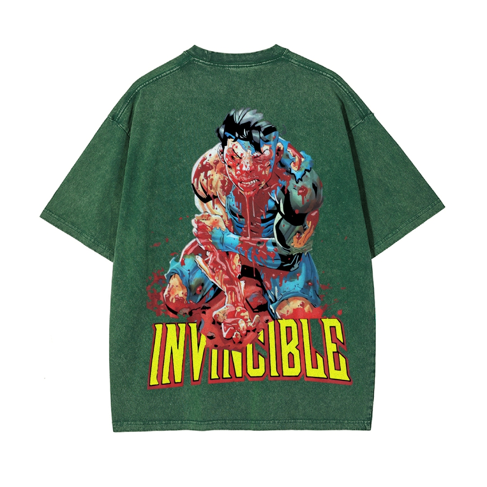 Vintage Oversized T-Shirt Invincible