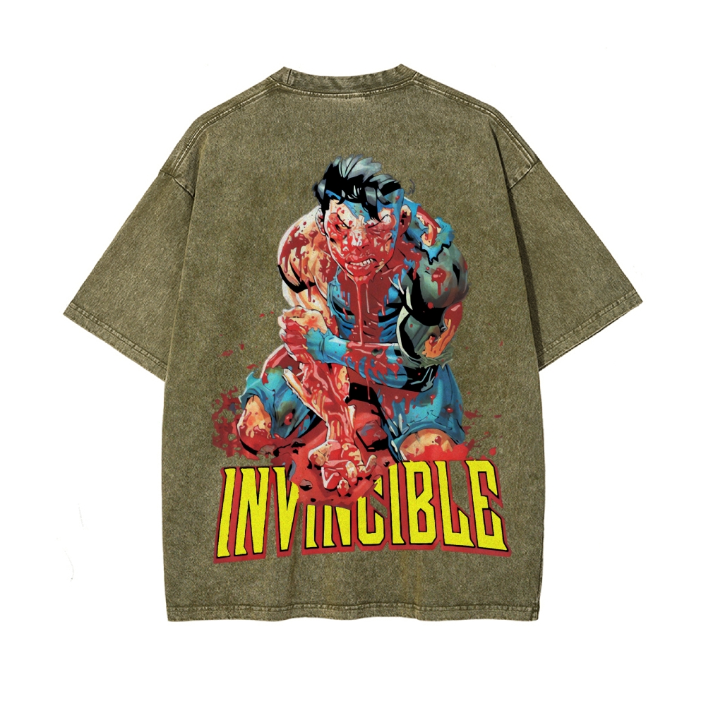 Vintage Oversized T-Shirt Invincible