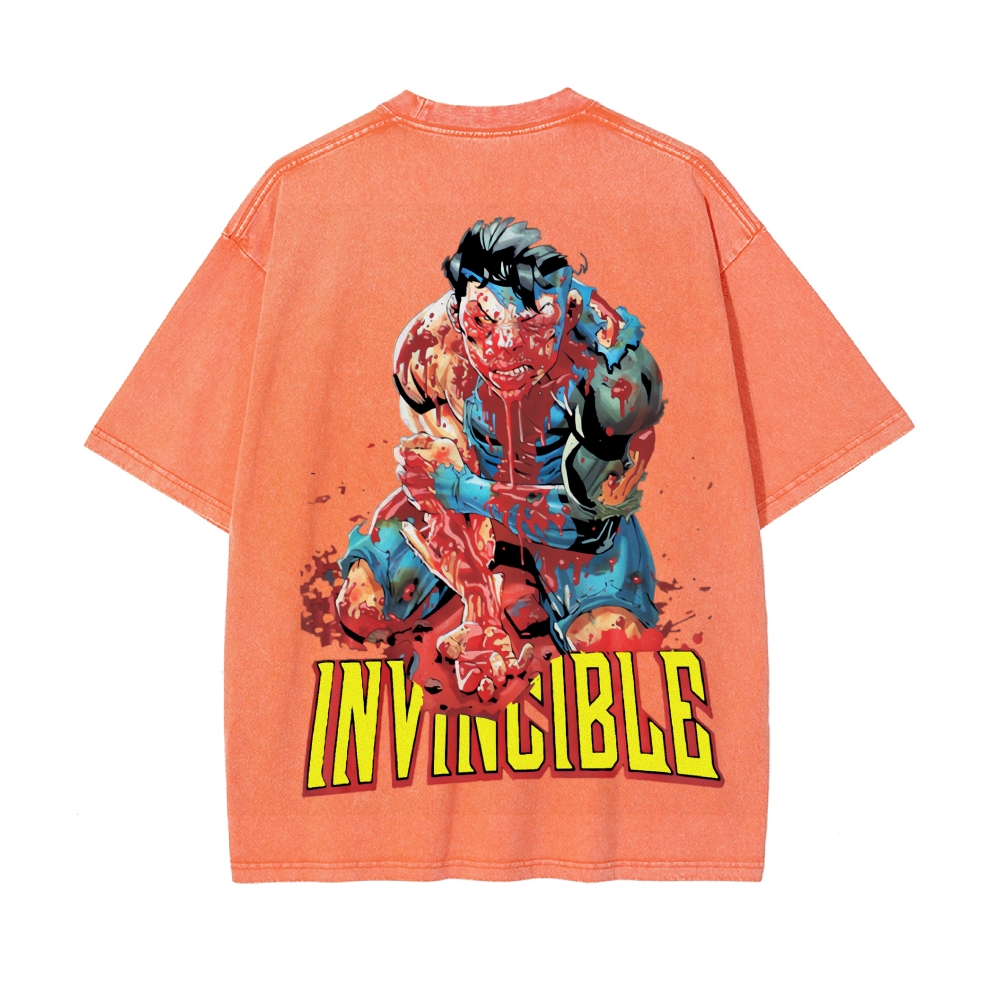 Vintage Oversized T-Shirt Invincible