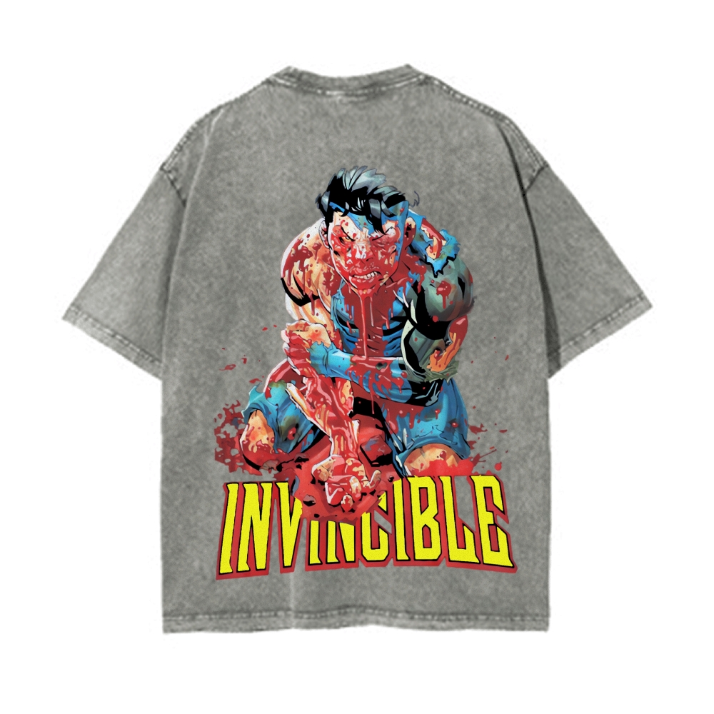 Vintage Oversized T-Shirt Invincible
