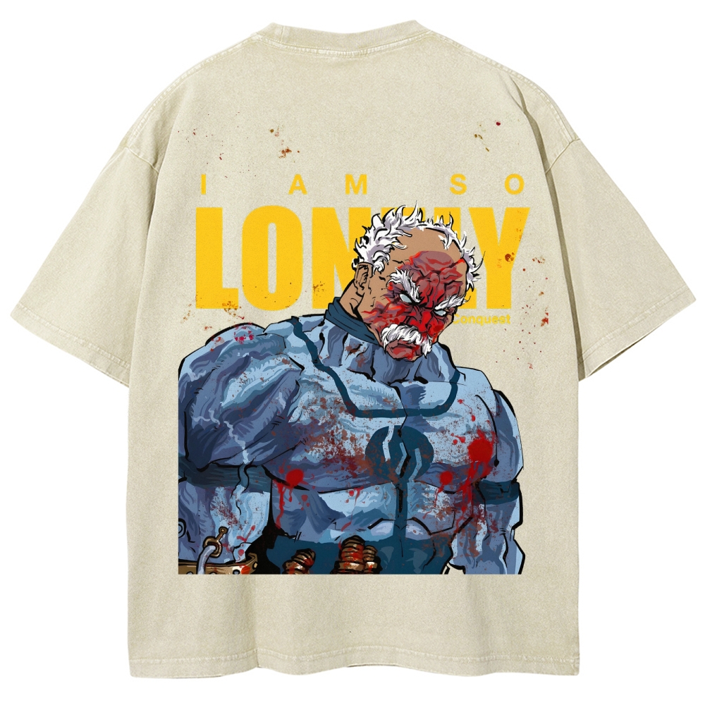 Invincible Unisex Fit Washed T-Shirt 2503012631