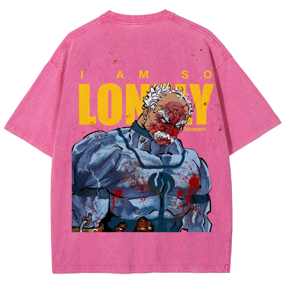 Invincible Unisex Fit Washed T-Shirt 2503012631