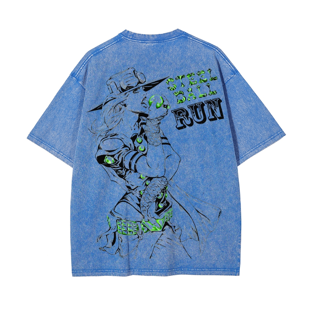 Vintage Oversized T-Shirt Jojo Bizzare Adventure