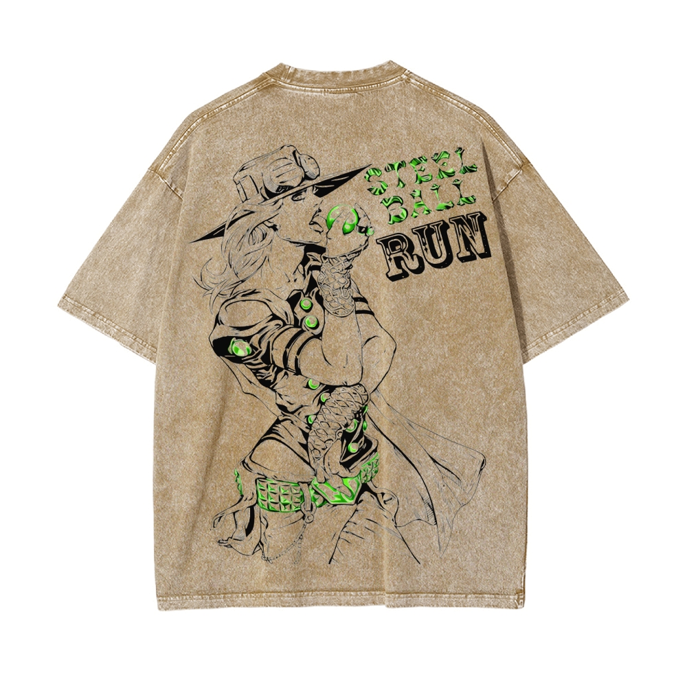 Vintage Oversized T-Shirt Jojo Bizzare Adventure