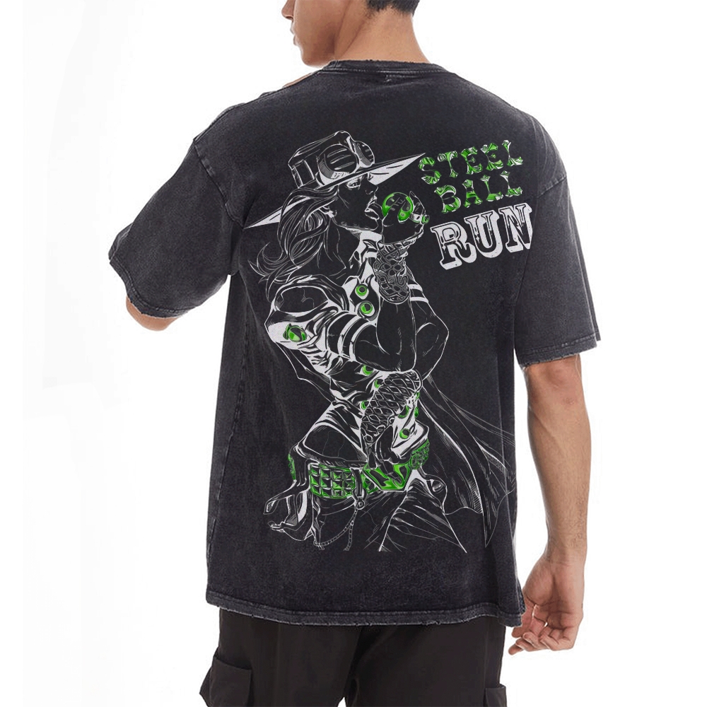 Vintage Oversized T-Shirt Jojo Bizzare Adventure