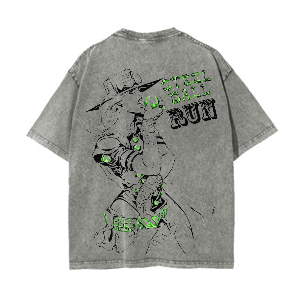 Vintage Oversized T-Shirt Jojo Bizzare Adventure