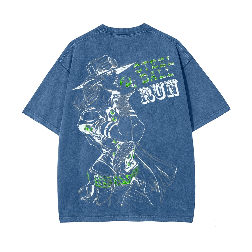Vintage Oversized T-Shirt Jojo Bizzare Adventure