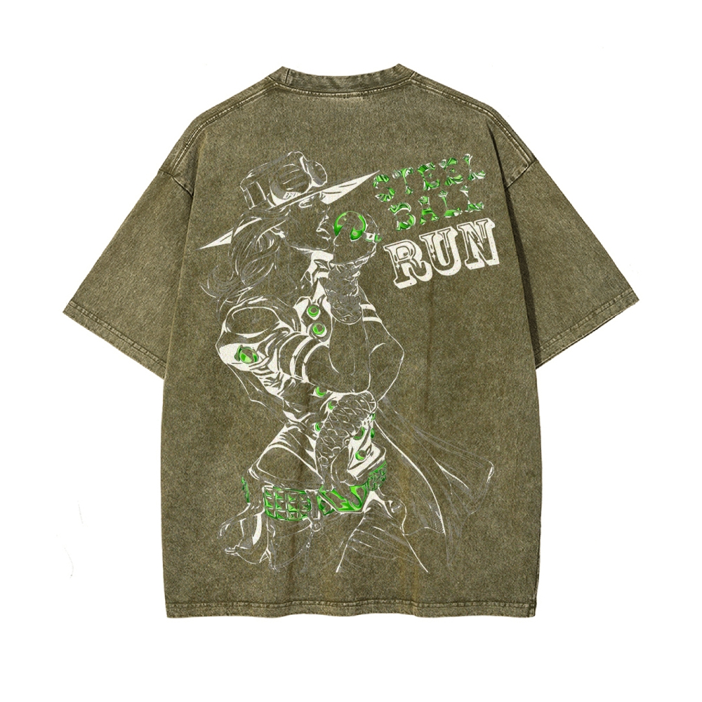 Vintage Oversized T-Shirt Jojo Bizzare Adventure