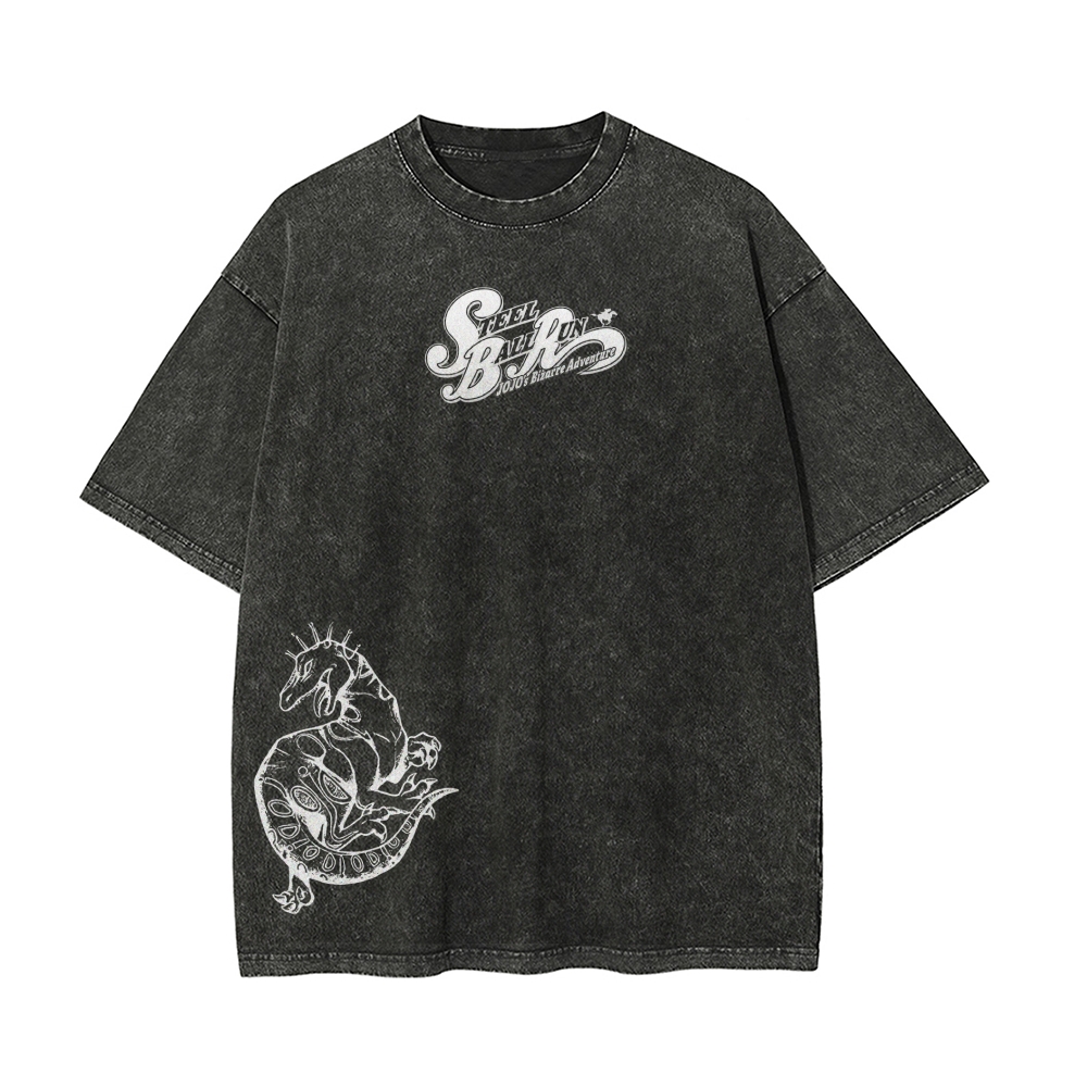 Vintage Oversized T-Shirt Jojo Bizzare Adventure