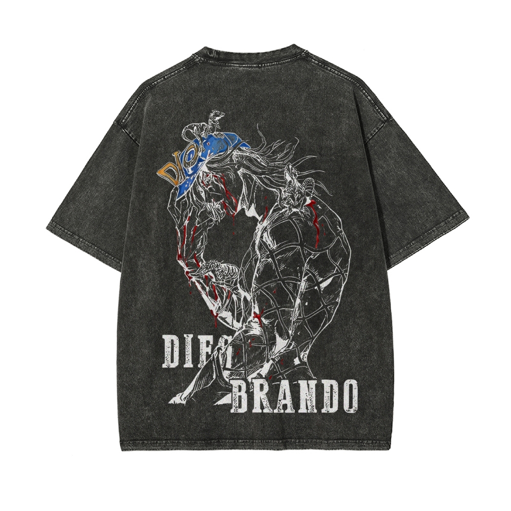 Vintage Oversized T-Shirt Jojo Bizzare Adventure