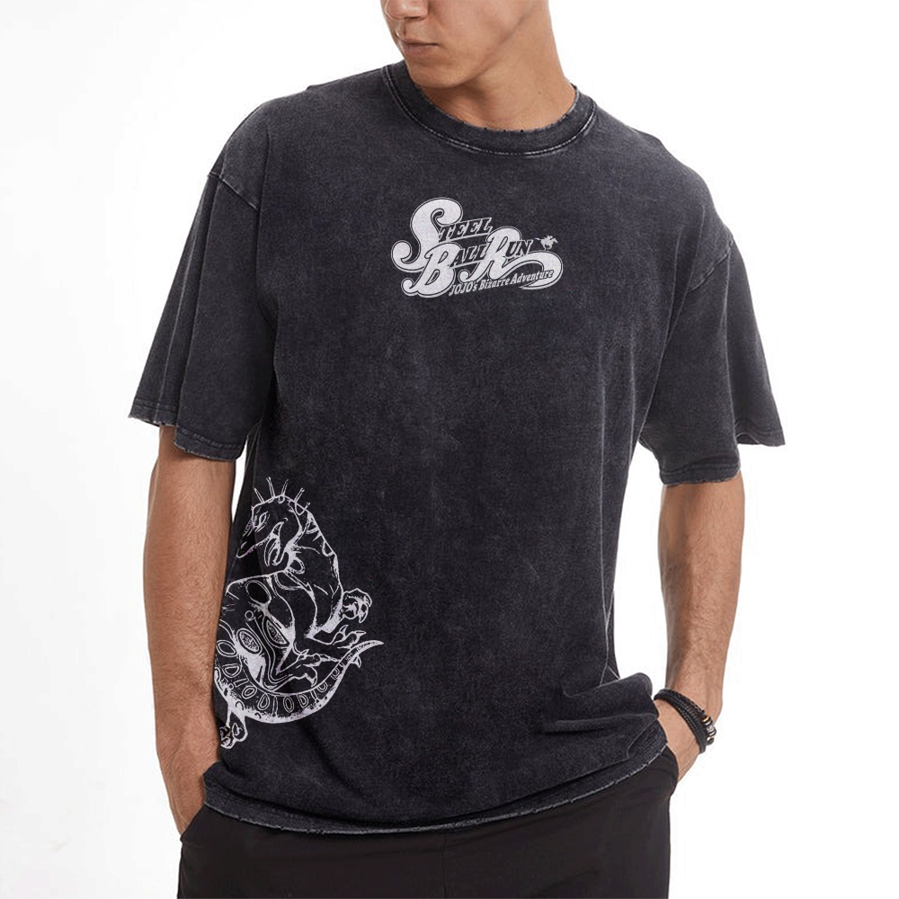 Vintage Oversized T-Shirt Jojo Bizzare Adventure