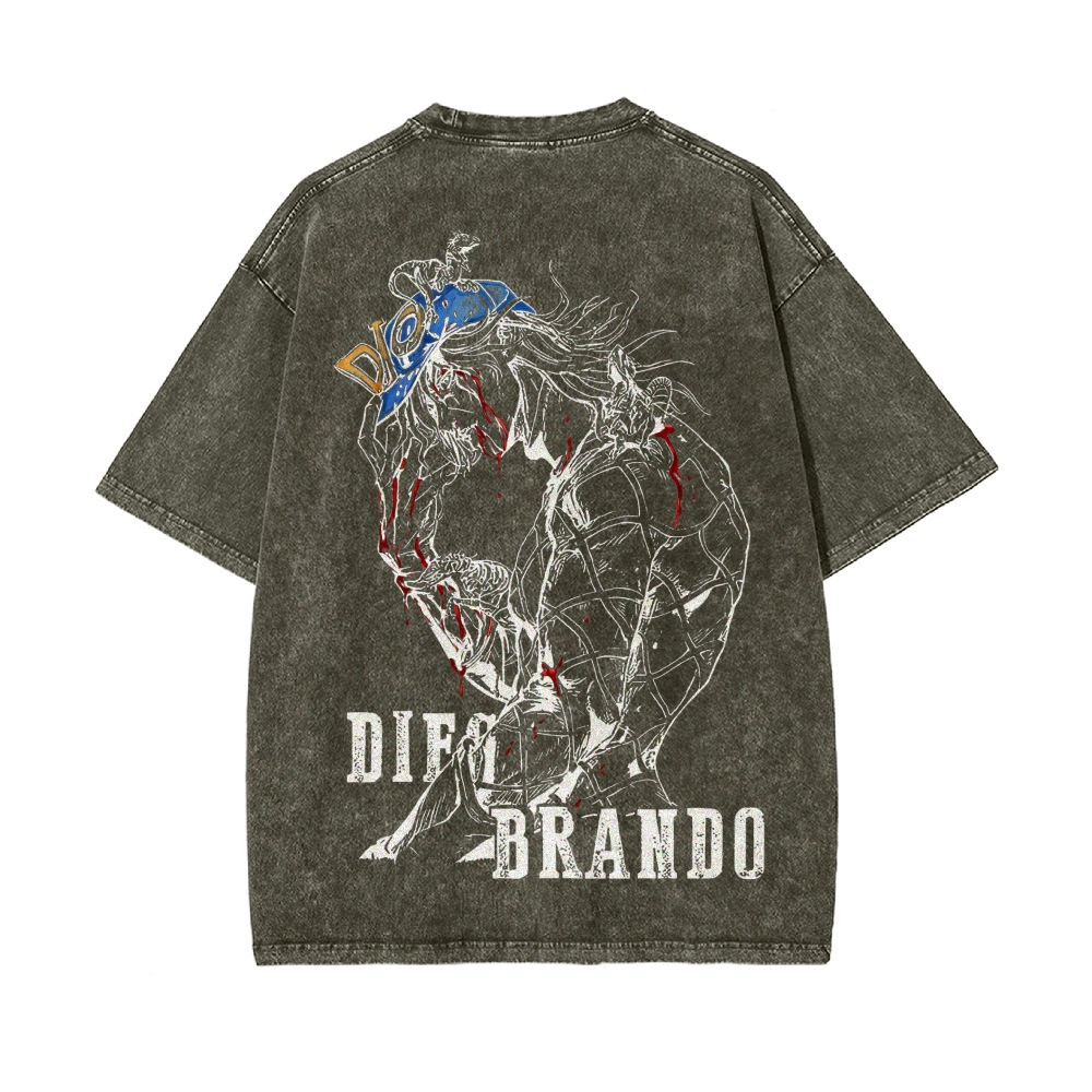 Vintage Oversized T-Shirt Jojo Bizzare Adventure