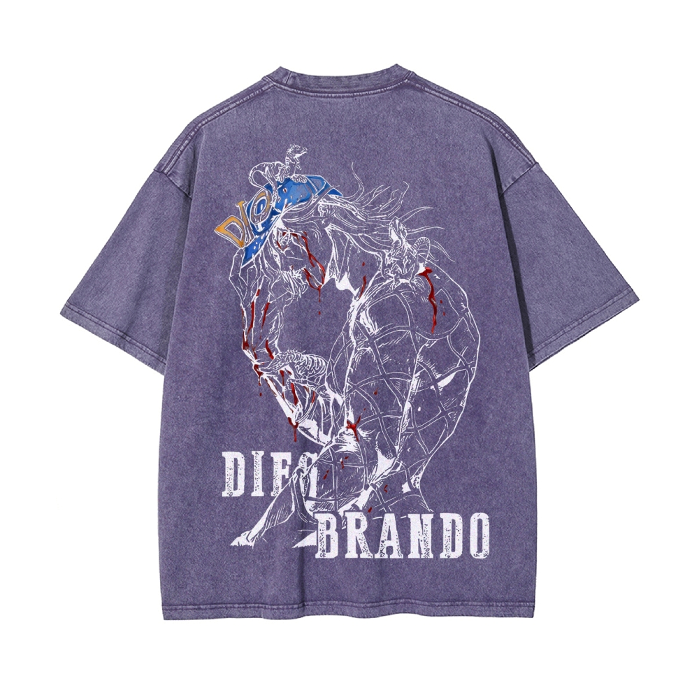 Vintage Oversized T-Shirt Jojo Bizzare Adventure