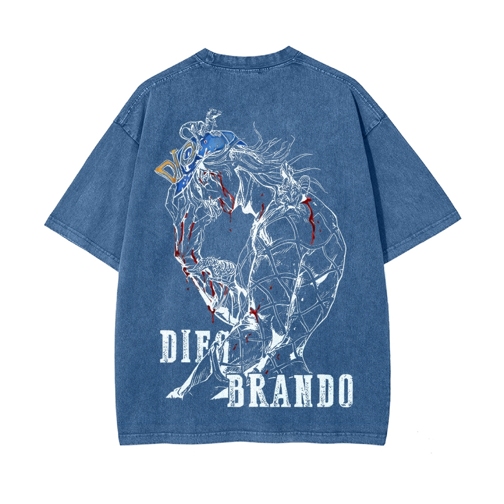 Vintage Oversized T-Shirt Jojo Bizzare Adventure