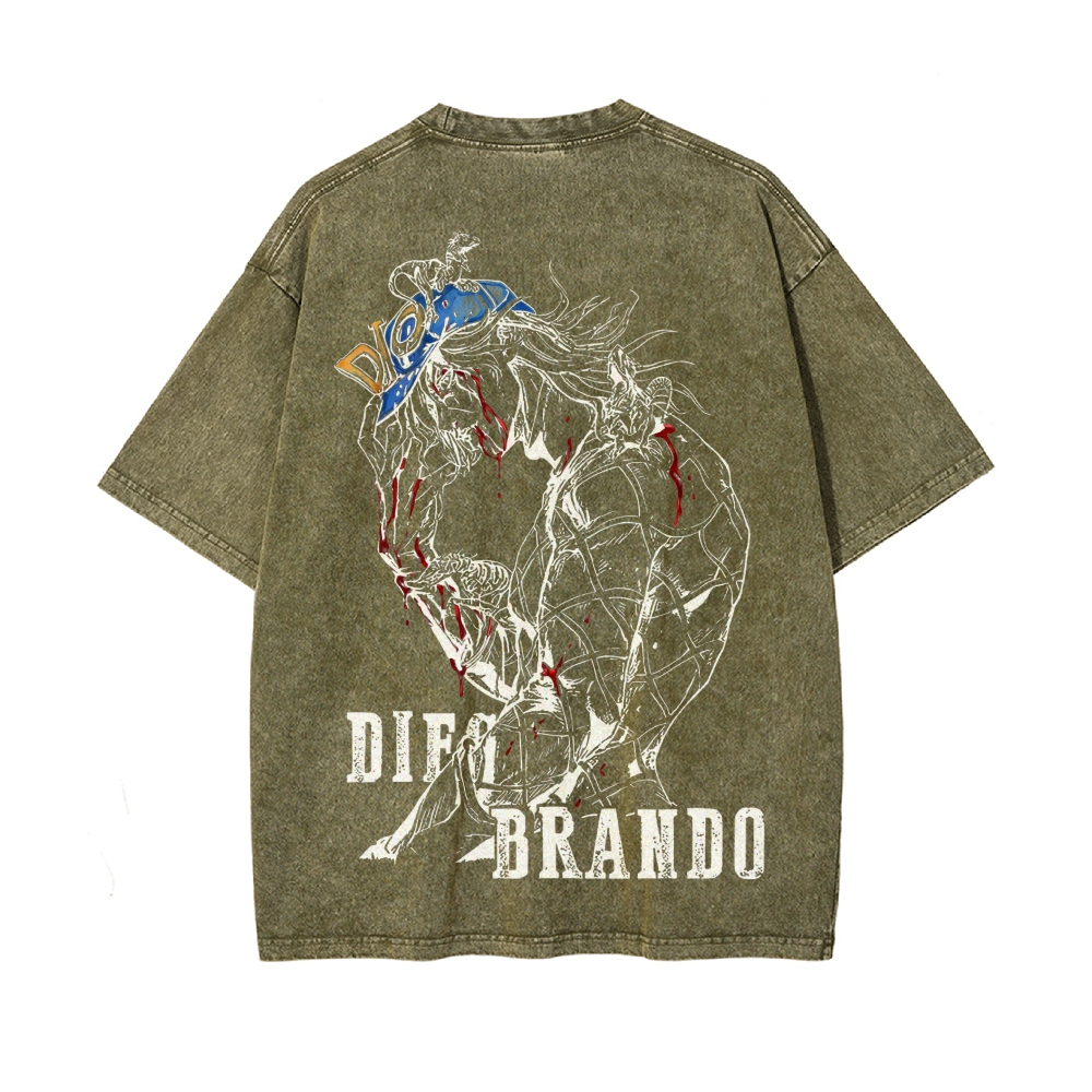 Vintage Oversized T-Shirt Jojo Bizzare Adventure