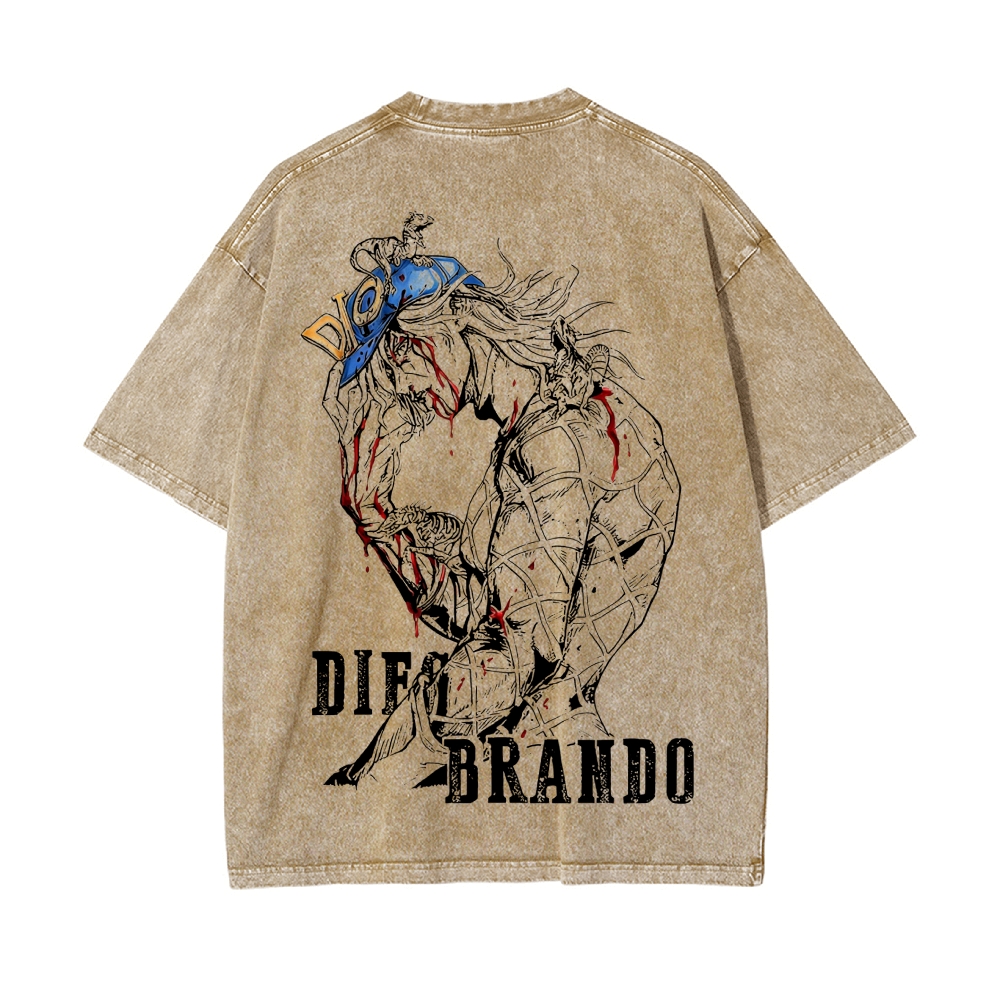 Vintage Oversized T-Shirt Jojo Bizzare Adventure