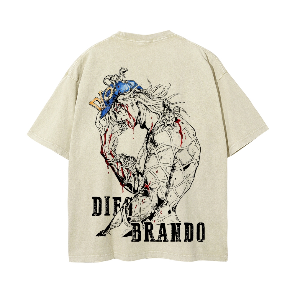 Vintage Oversized T-Shirt Jojo Bizzare Adventure