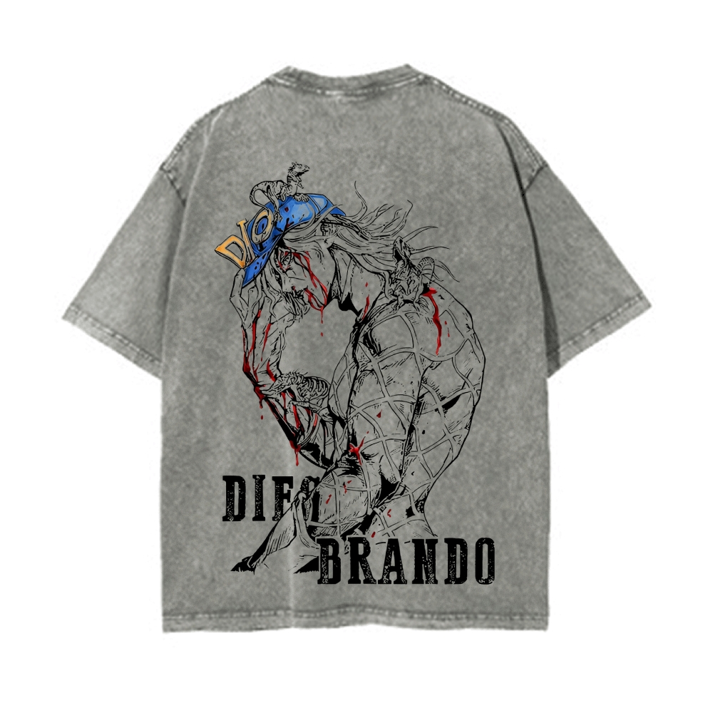 Vintage Oversized T-Shirt Jojo Bizzare Adventure