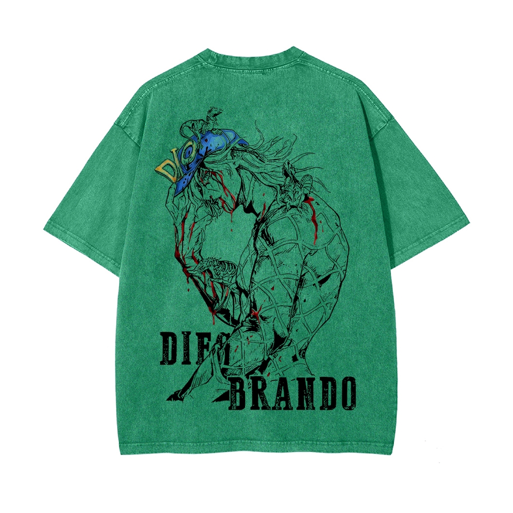Vintage Oversized T-Shirt Jojo Bizzare Adventure