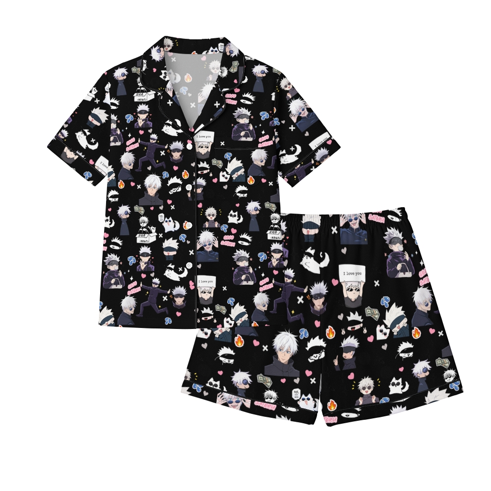 Gojo ‘Infinite Comfort’ Pajama Set: Sleep Like a Special Grade Sorcerer