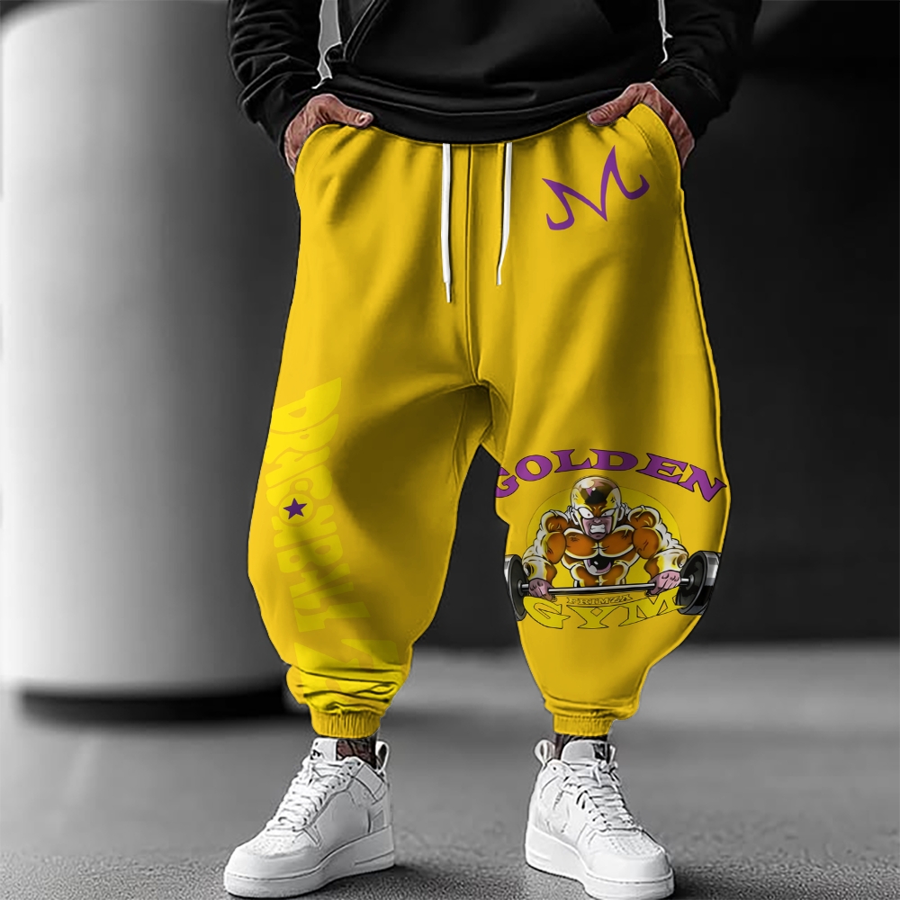 ドラゴンボール - ヨコヤァン Unisex Anime Inspired Vintage Pants | Dragon Ball