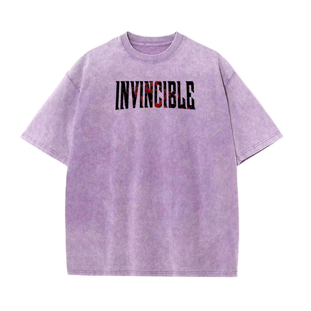 Vintage Oversized T-Shirt Invincible