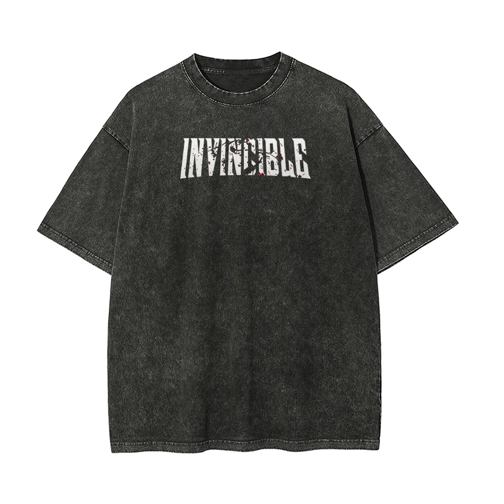 Vintage Oversized T-Shirt Invincible