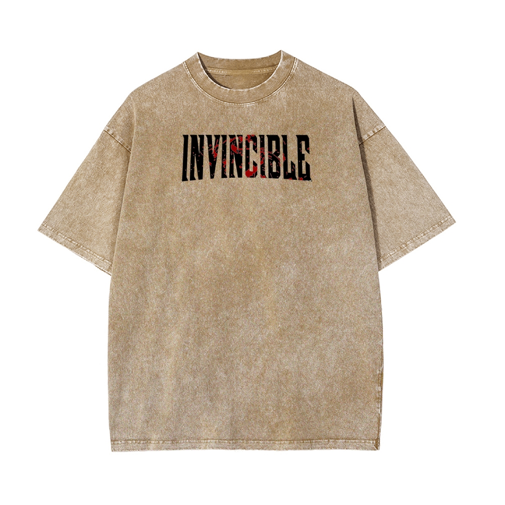 Vintage Oversized T-Shirt Invincible